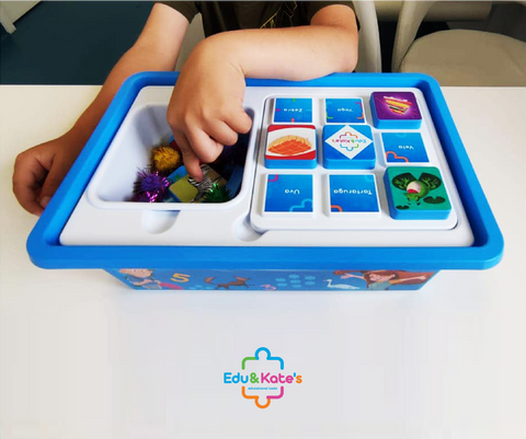 Jogo para treinar a motricidade fina, coordenação. Brinquedo educativo sensorial, indicado para autismo e necessidades educativas especiais