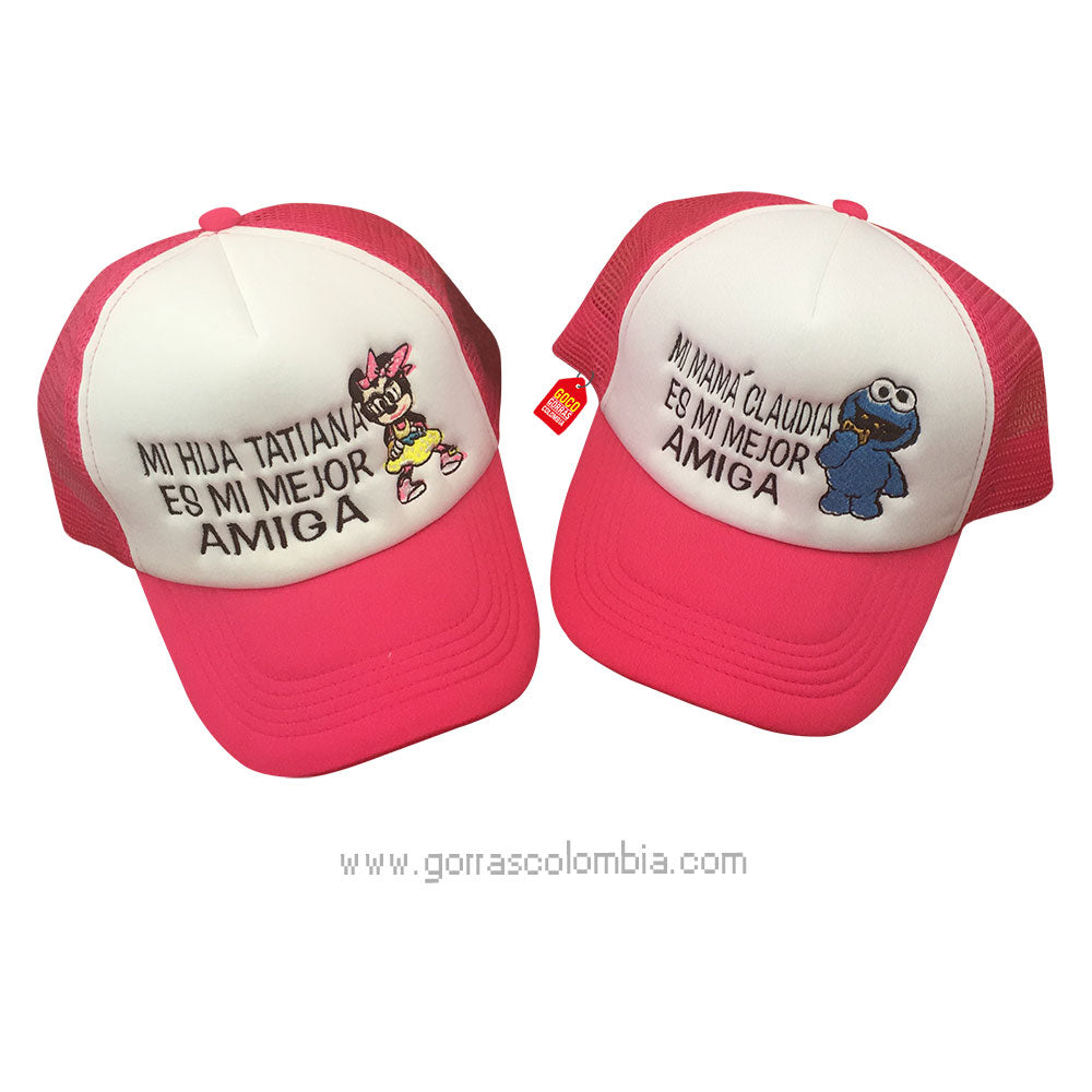 MamÁ E Hija Amigas Nombresn Gorras Colombia 5190