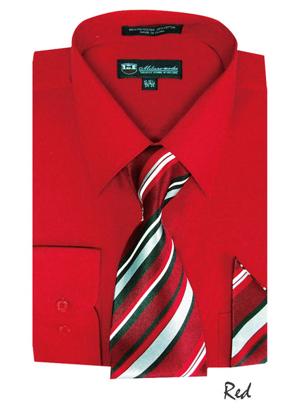 Milano Moda Shirt SG21C-Red | Church suits for less
