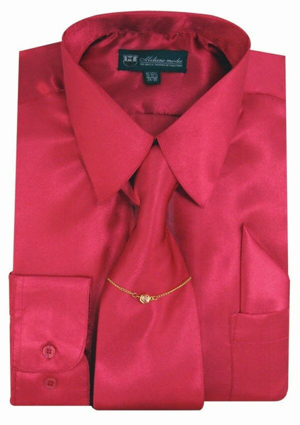 Milano Moda Shirt SG05-Fuchsia | Church suits for less
