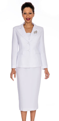 Giovanna Usher Suit 0710-White
