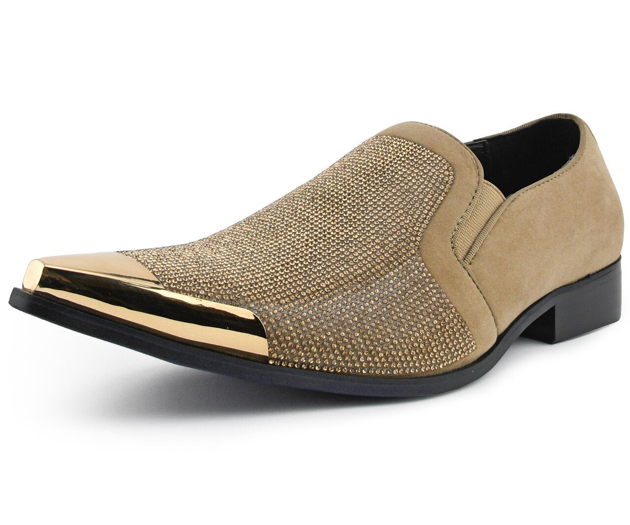 taupe mens dress shoes