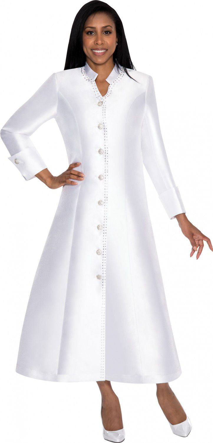 long white church dresses