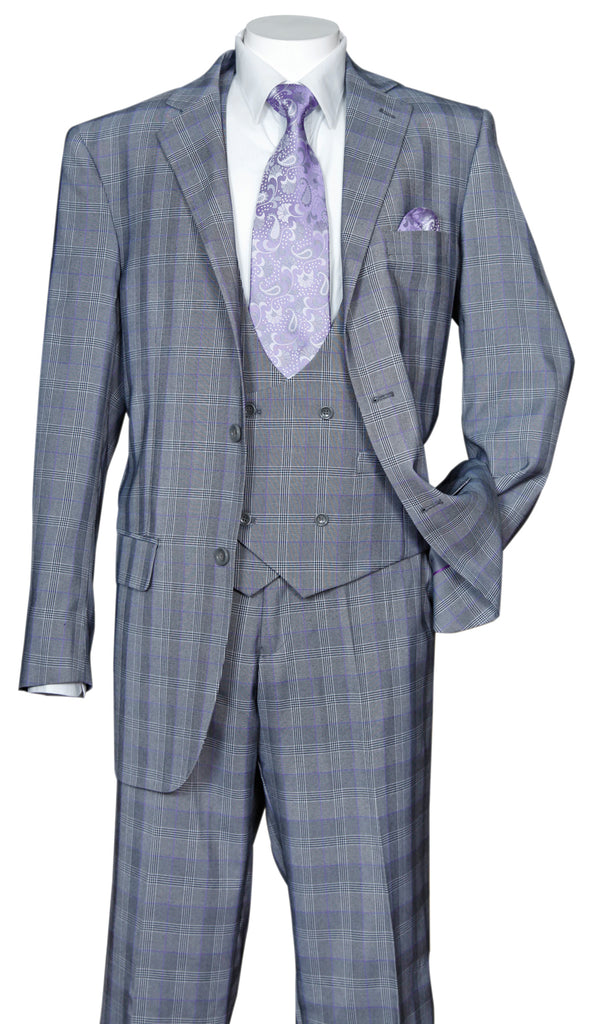Fortino Landi Suit 5702V6-Grey | Church suits for less