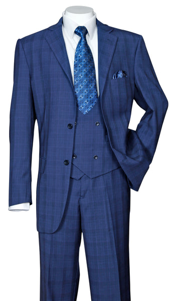 Fortino Landi Suit 5702V6-Navy | Church suits for less