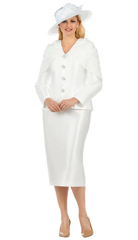 Giovanna Suit G1129C-White