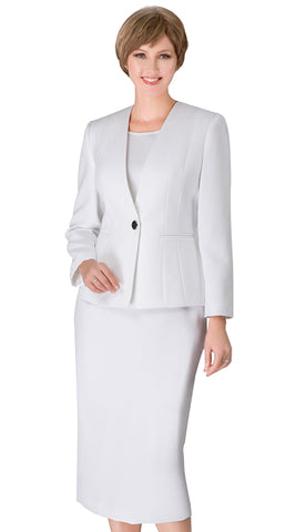 Giovanna Usher Suit S0722-White