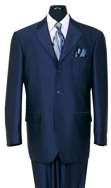 Milano Moda Men Suit 58025-Navy | Church suits for less