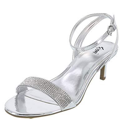 Women Church Shoes D05-silver | Church suits for less