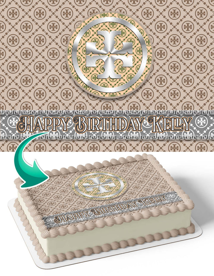 Tory Burch Fashion Edible Cake Toppers – Ediblecakeimage