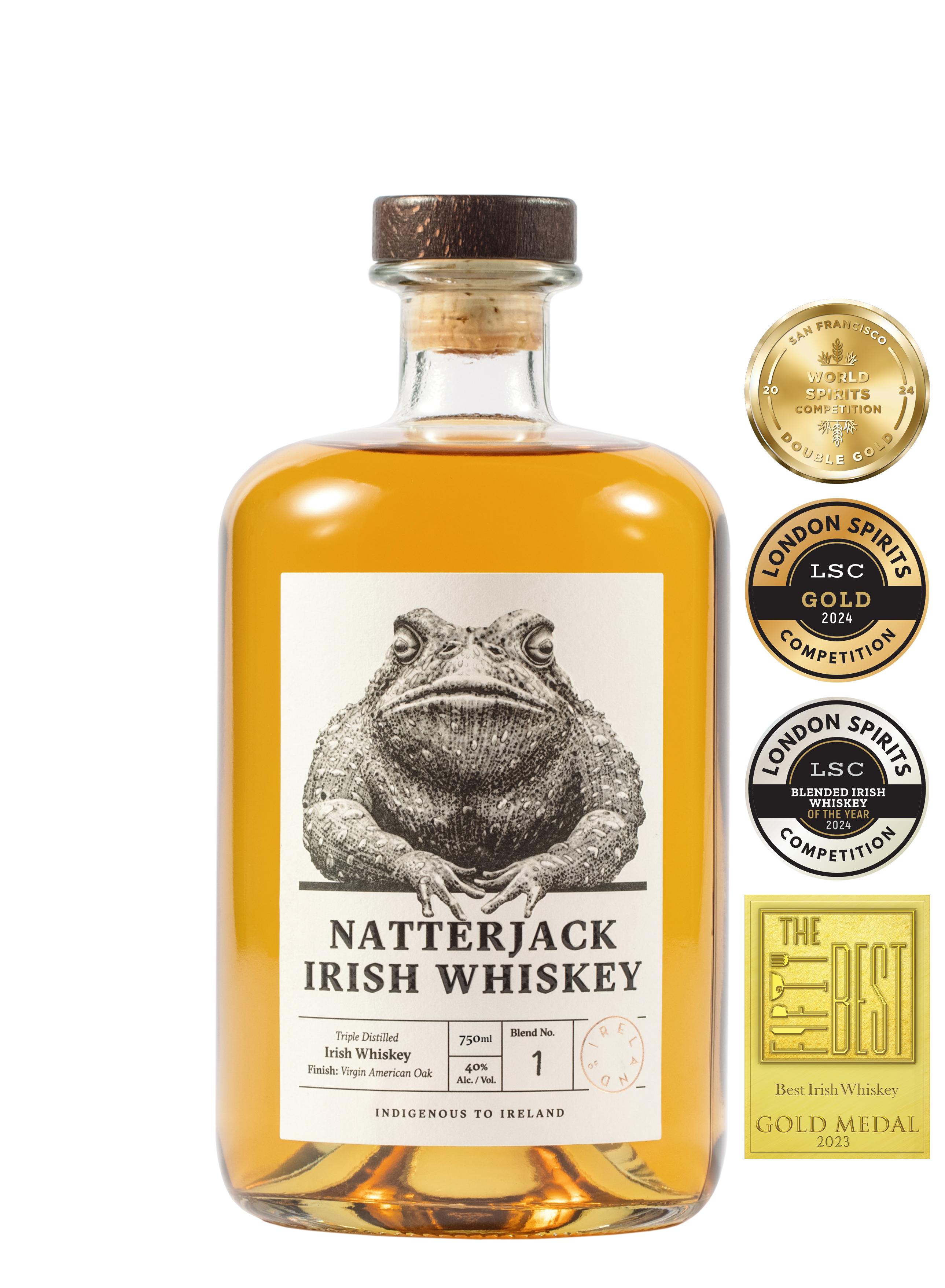 Irish Whiskey - Natterjack Irish Whiskey product image