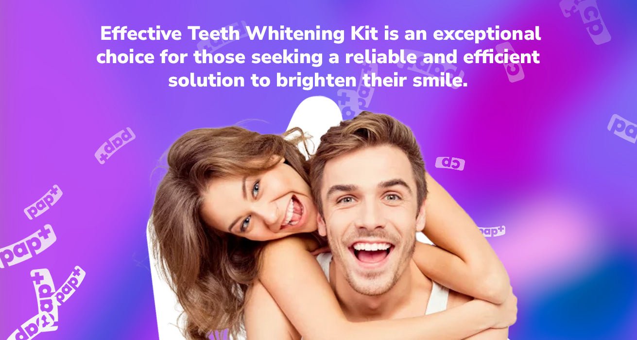 The Effective Teeth Whitening Kit offers numerous benefits that set it apart from other teeth whitening solutions on the market