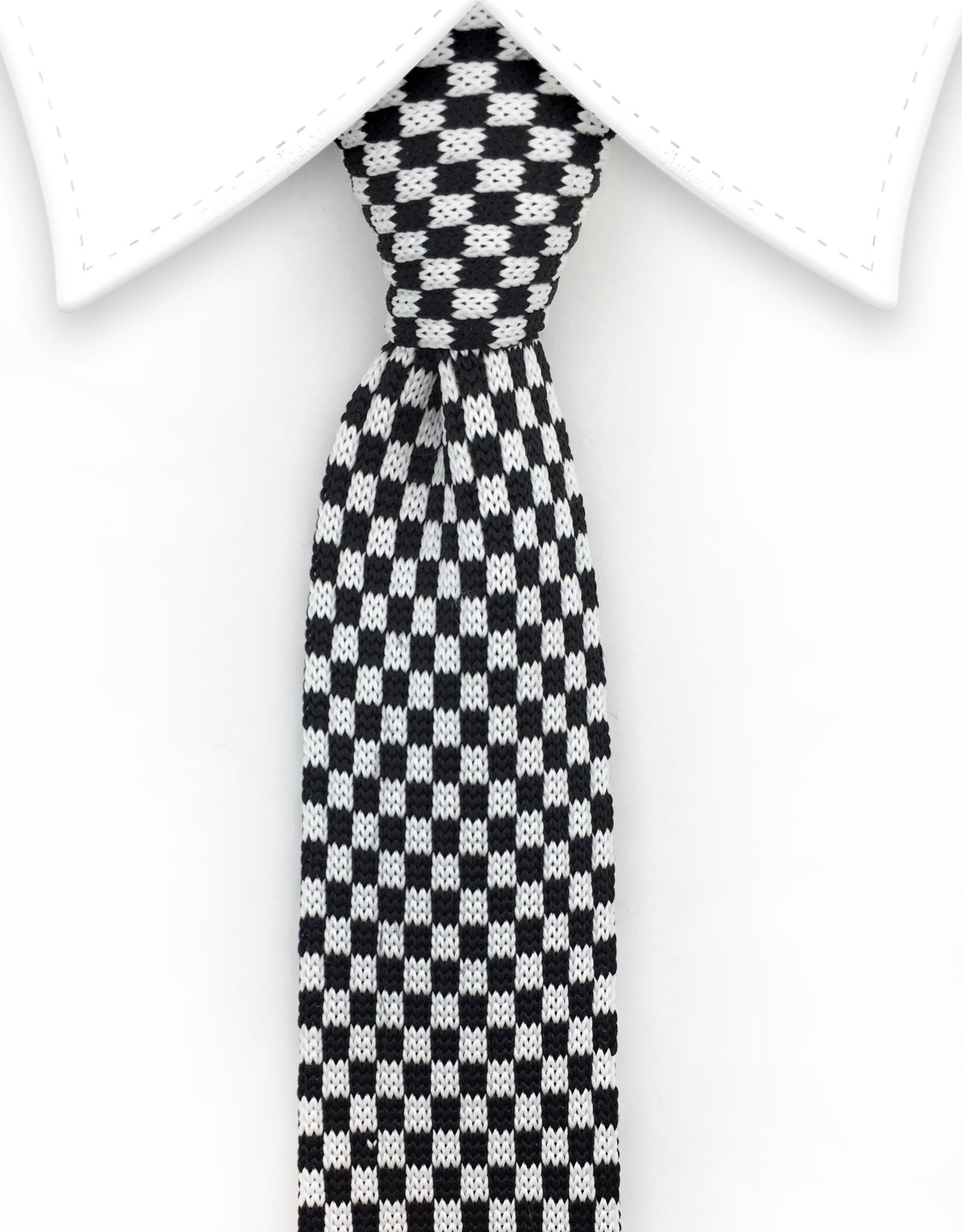 black and white checkerboard