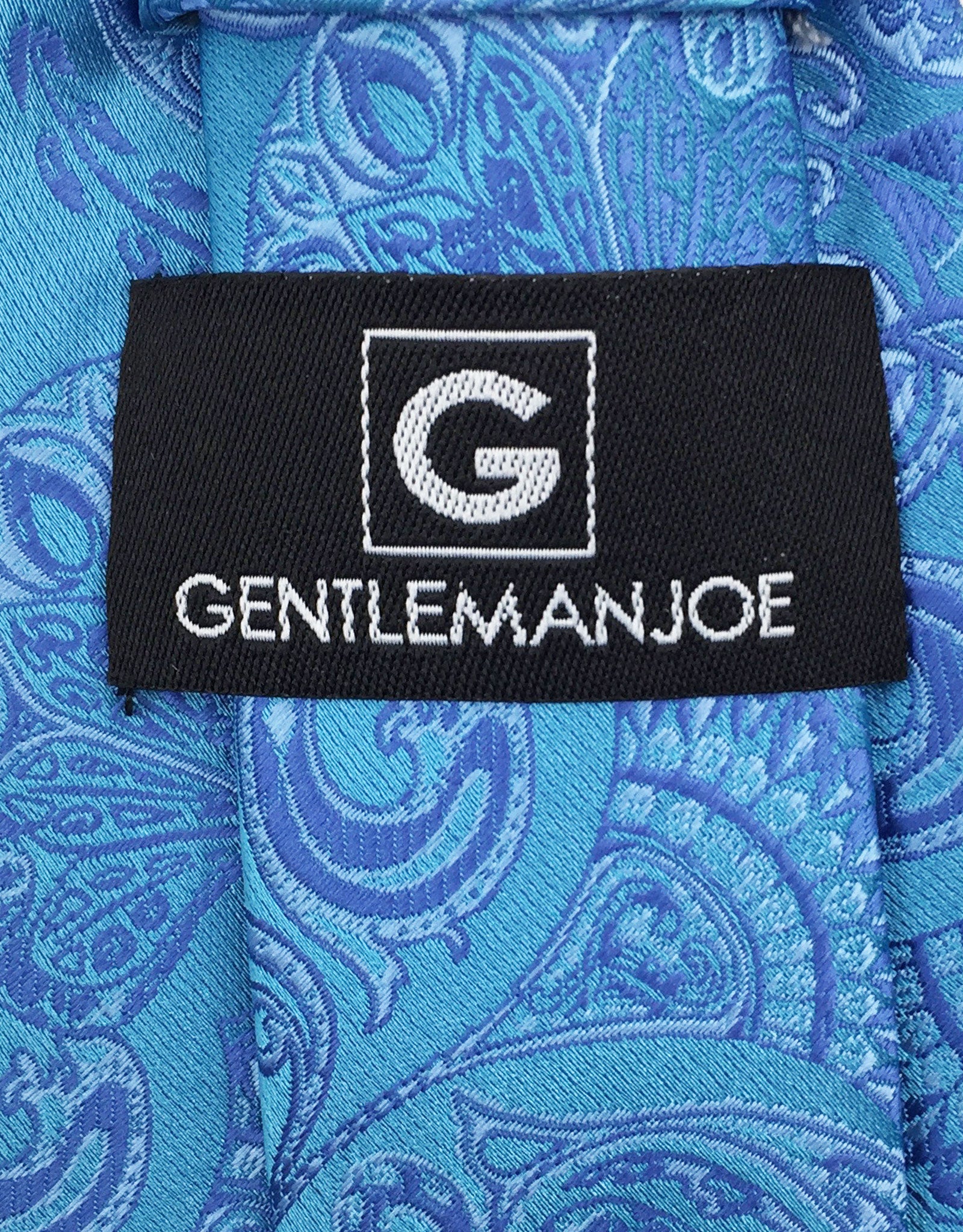 Ocean Blue Floral Necktie – GentlemanJoe