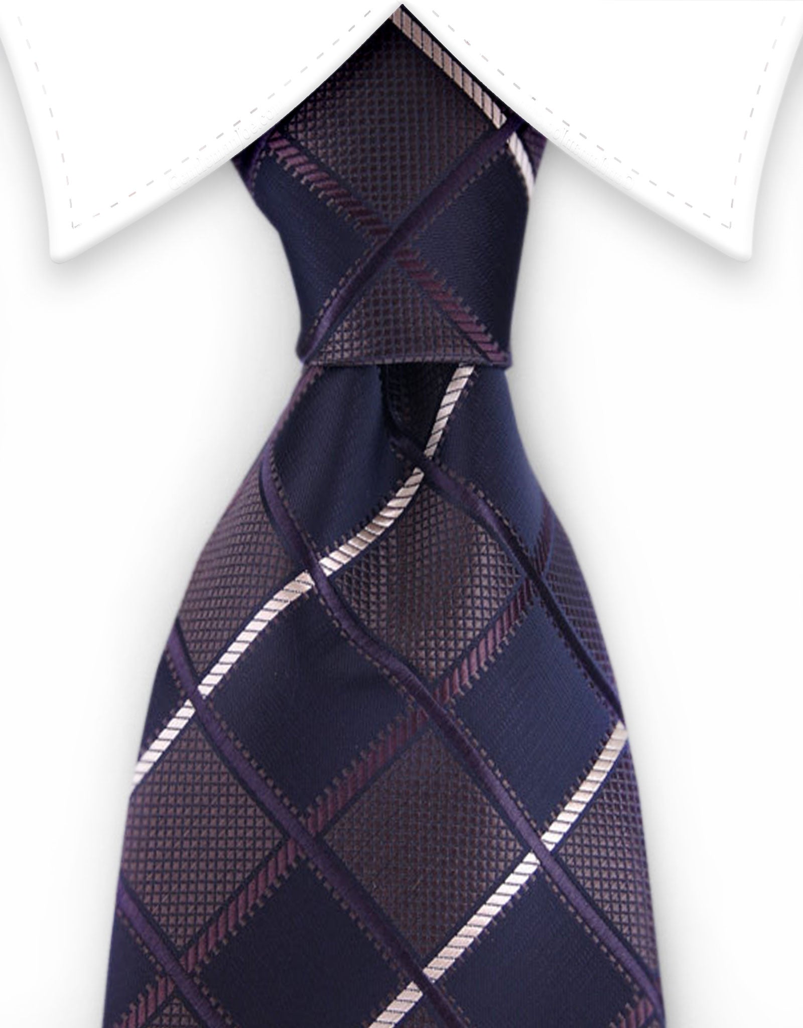 Black & Brown Diamond Tie – GentlemanJoe