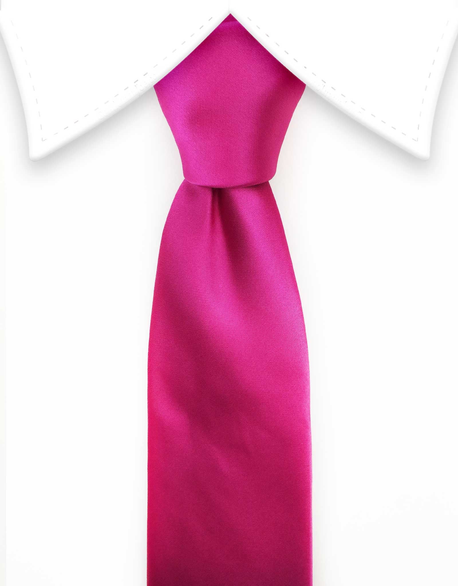 Hot Pink Solid Tie – GentlemanJoe