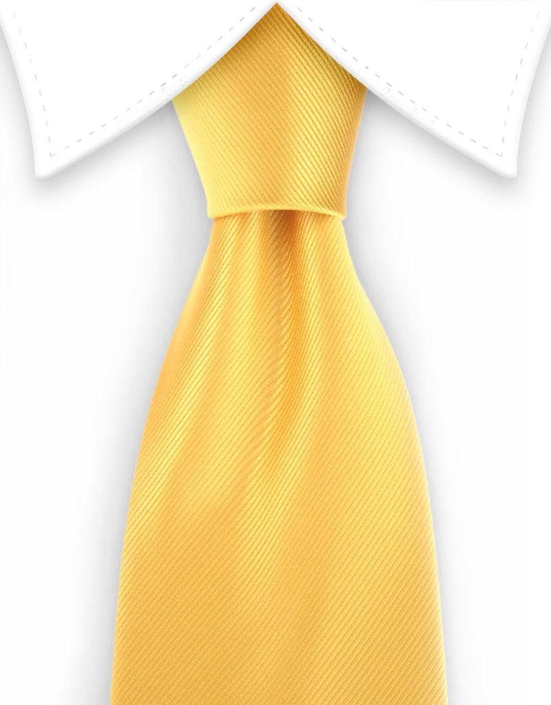 yellow necktie