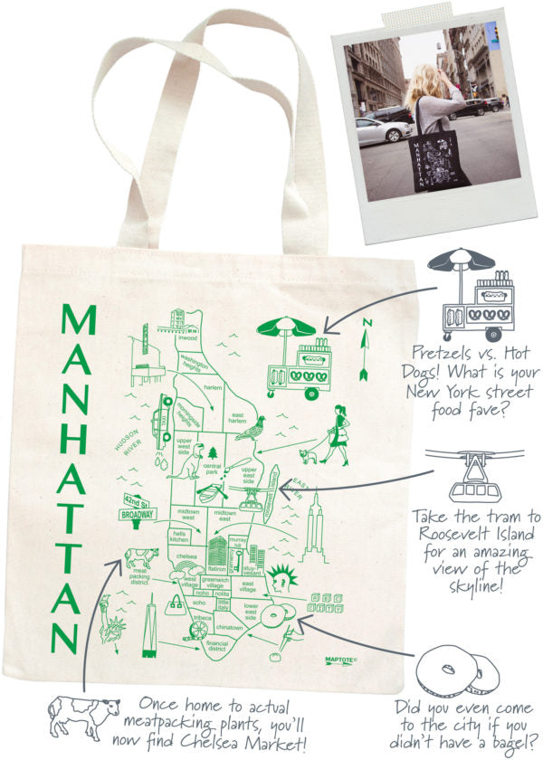 Manhattan Grocery Tote