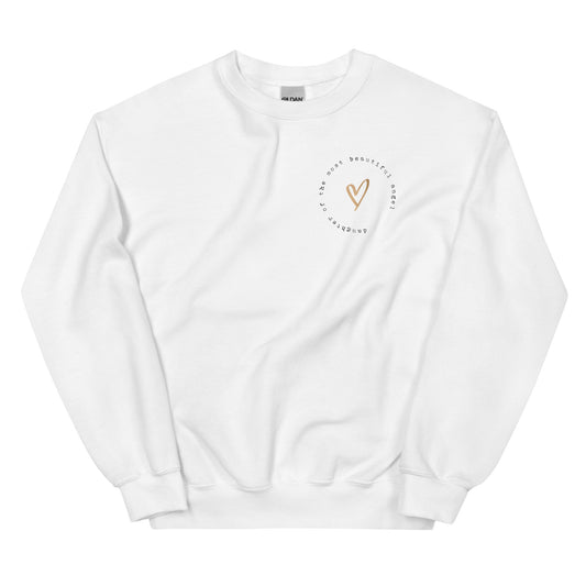 AX Paris Pale Grey Butterfly Heart Sweatshirt