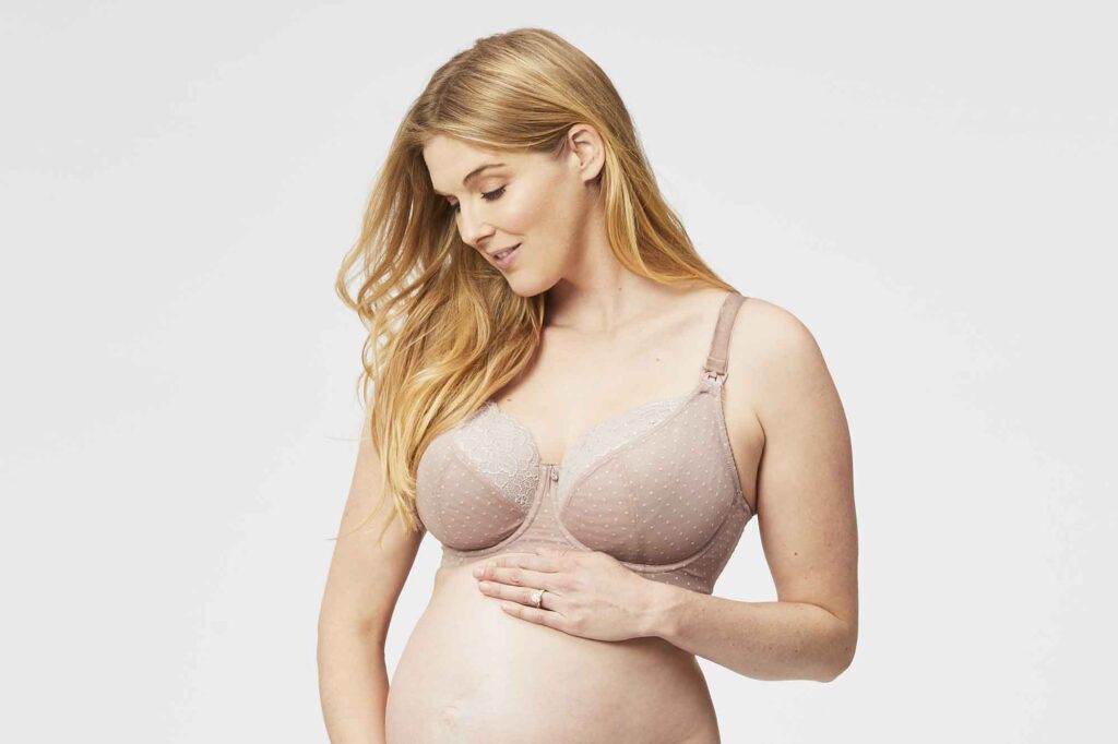 timtams flexi wire nursing bra - taupe