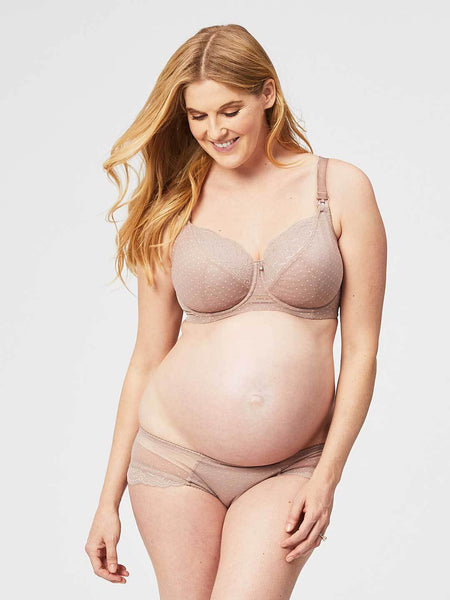 timtams nursing bra - taupe