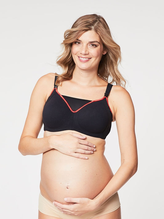 D002 Pregnant Women Underwear Breast Feeding Nursing Bra Flower