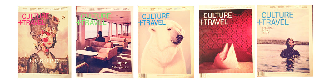 Culture and Travel magazine edited by Kate Sekules