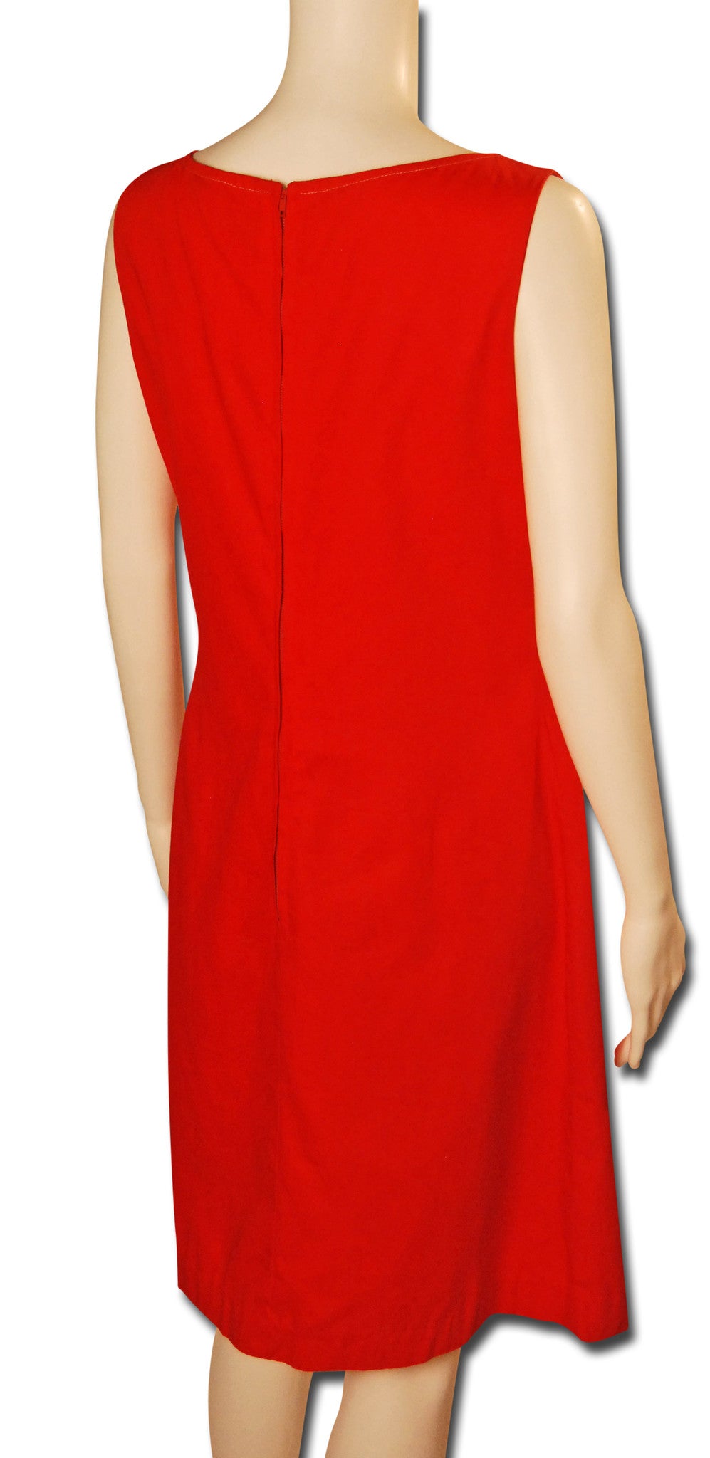 Scarlet 1960s Cotton Dress, Zip Surprise - refashioner