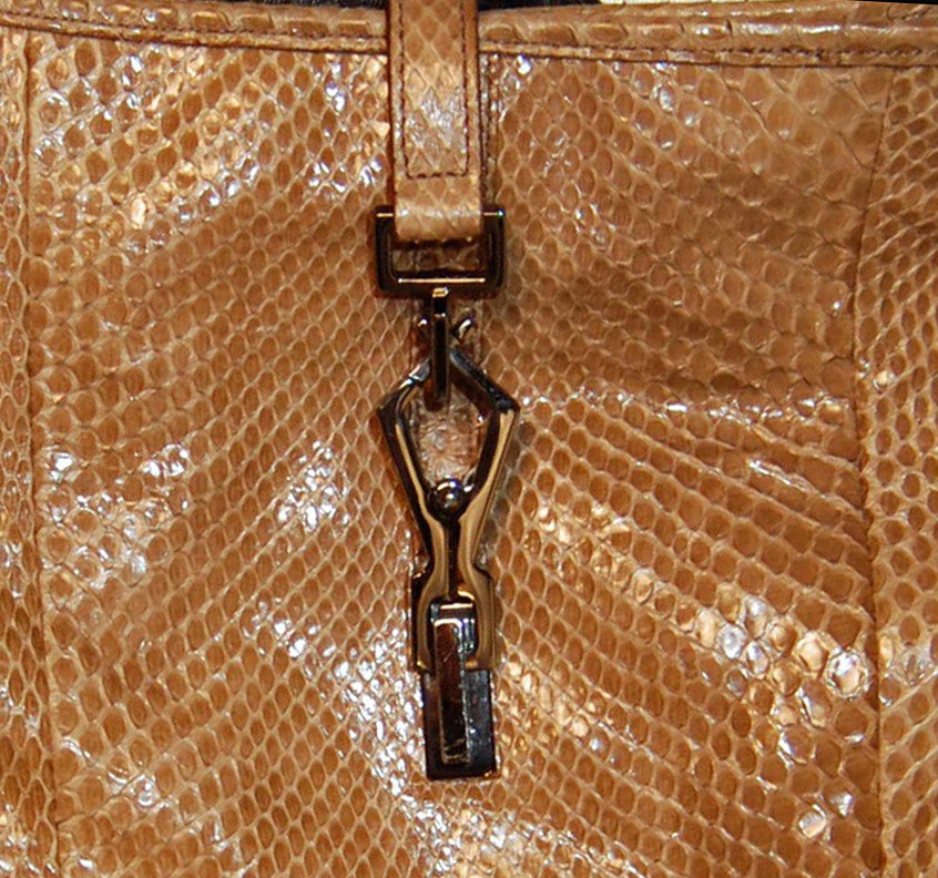 vintage gucci snakeskin bag