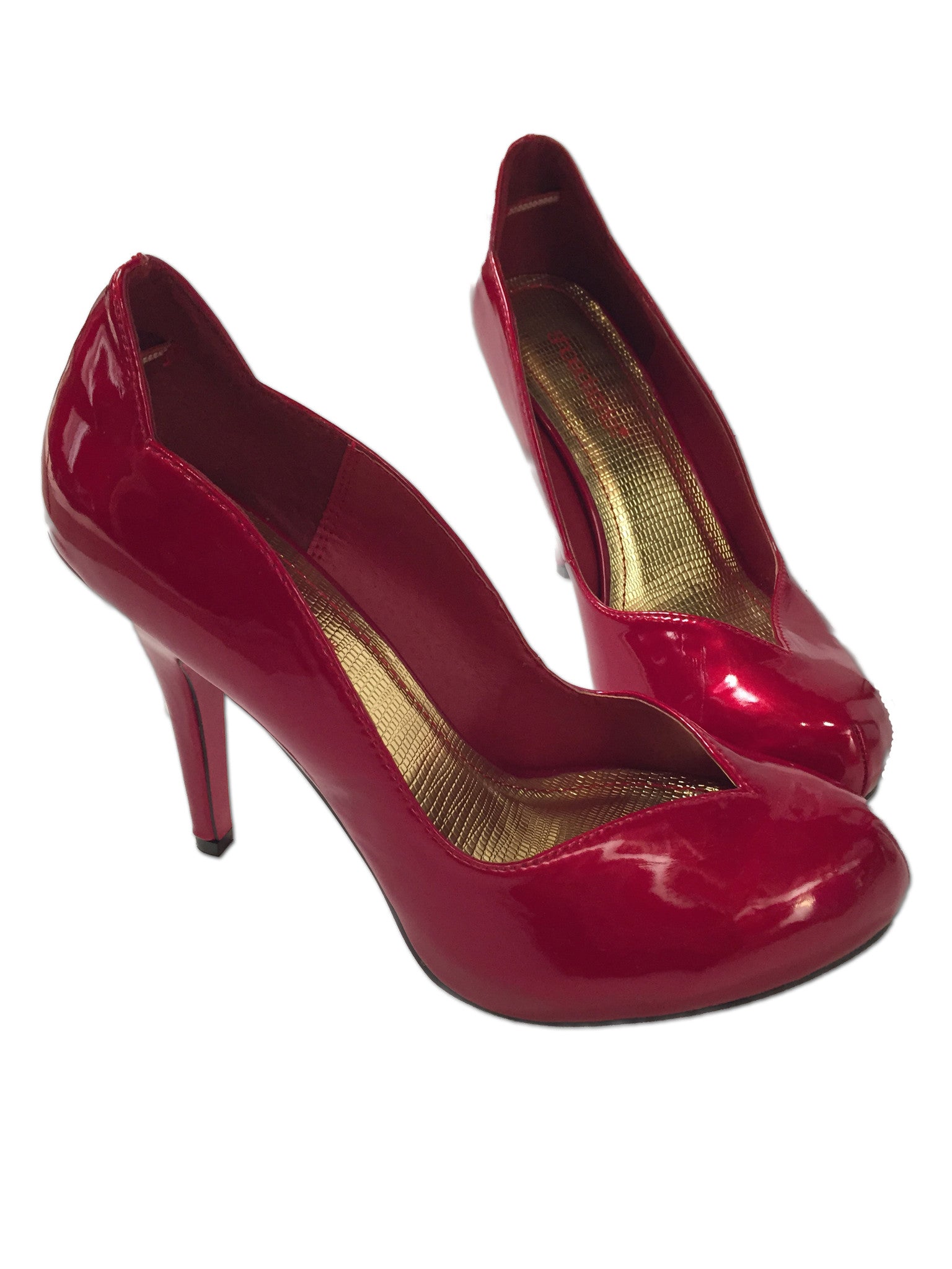 shoedazzle red heels