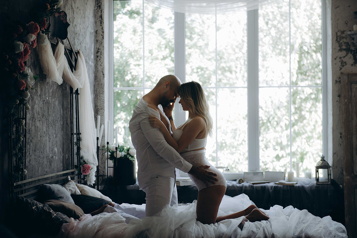 Couple in Bedroom