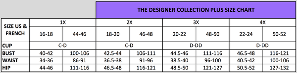 Oh Lala Cher Size Chart 3