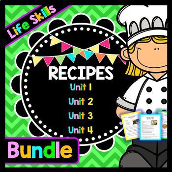 Life Skills Real World Math: Measuring Cups, Recipes and Cooking. Unit One