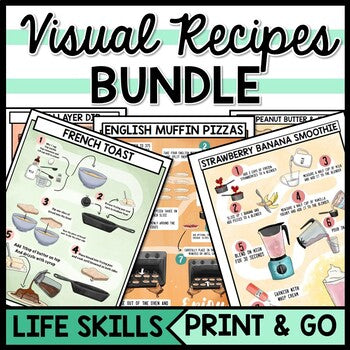 Life Skills - Real World Math - Measuring Cups - Recipes - Cooking - B –  Life Skills Creations