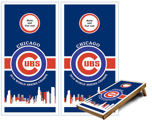 Chicago Cubs Cornhole Wraps / Skins