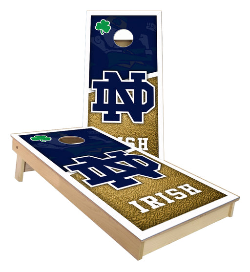 Notre Dame fighting irish Wood plank Cornhole Boards