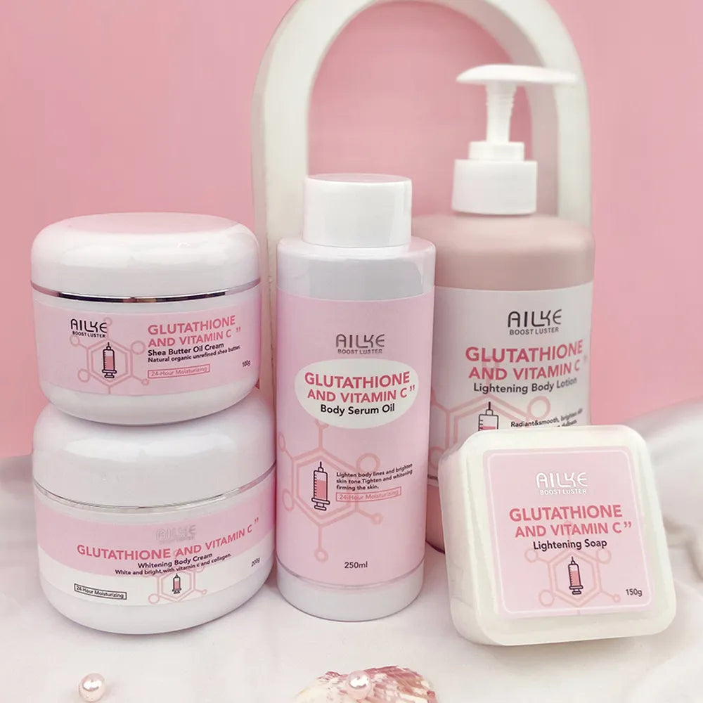 Whitening Black Spots Corrector, Body Skin Care Lotion, With Glutathion, Shea Butter, Collagen, Moisturizing Body Cream