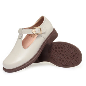 ARTYSHOP  Women Shoes Genuine Leather Ladies Casual Shoes British Style Women Shoes -  Artyshop