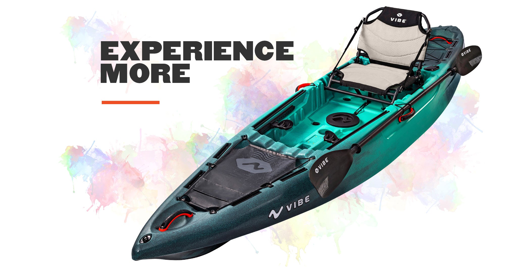 Vibe Yellowfin 120 Sit On Top Angler Fishing Kayak Package