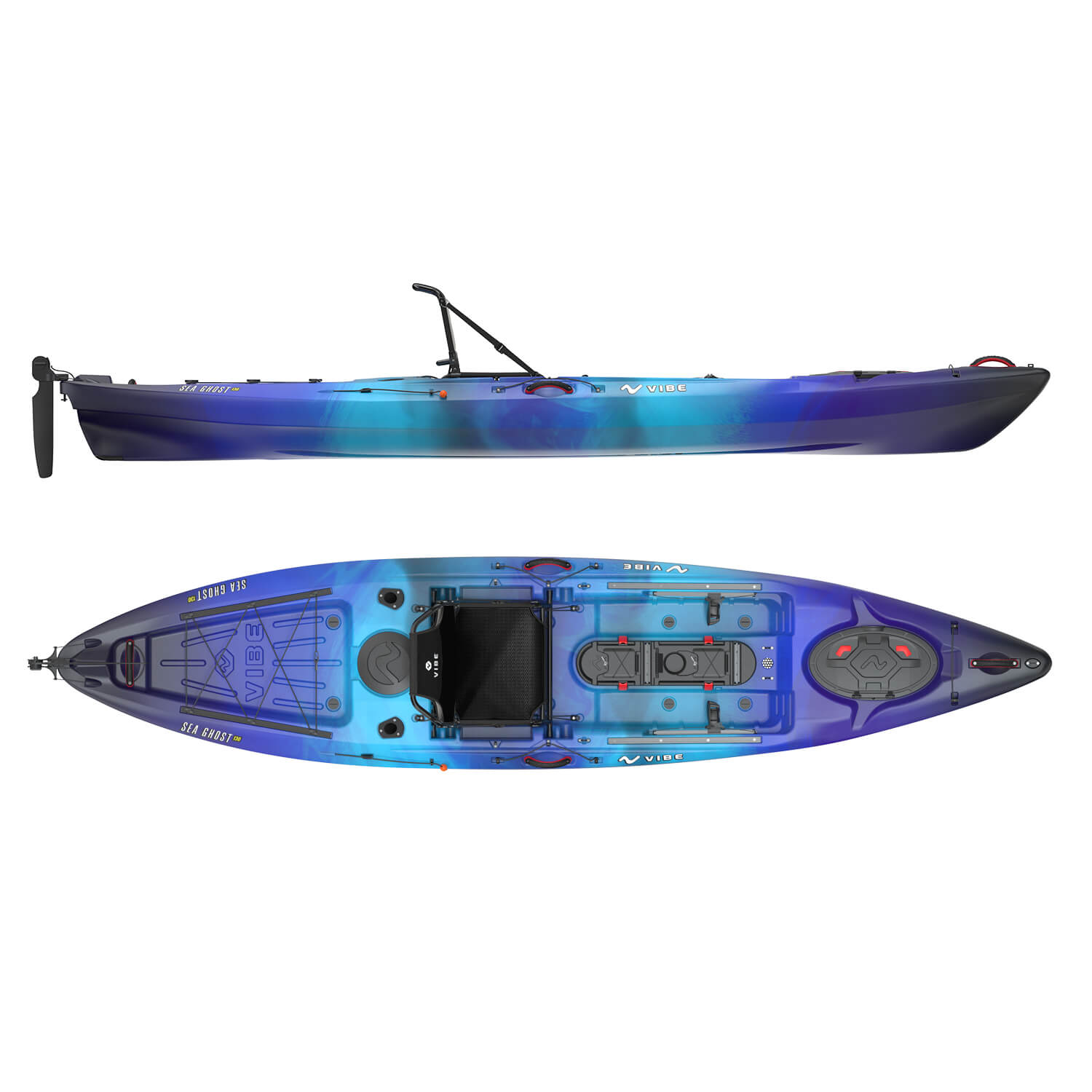 vibe sea ghost 110 kayak angler package