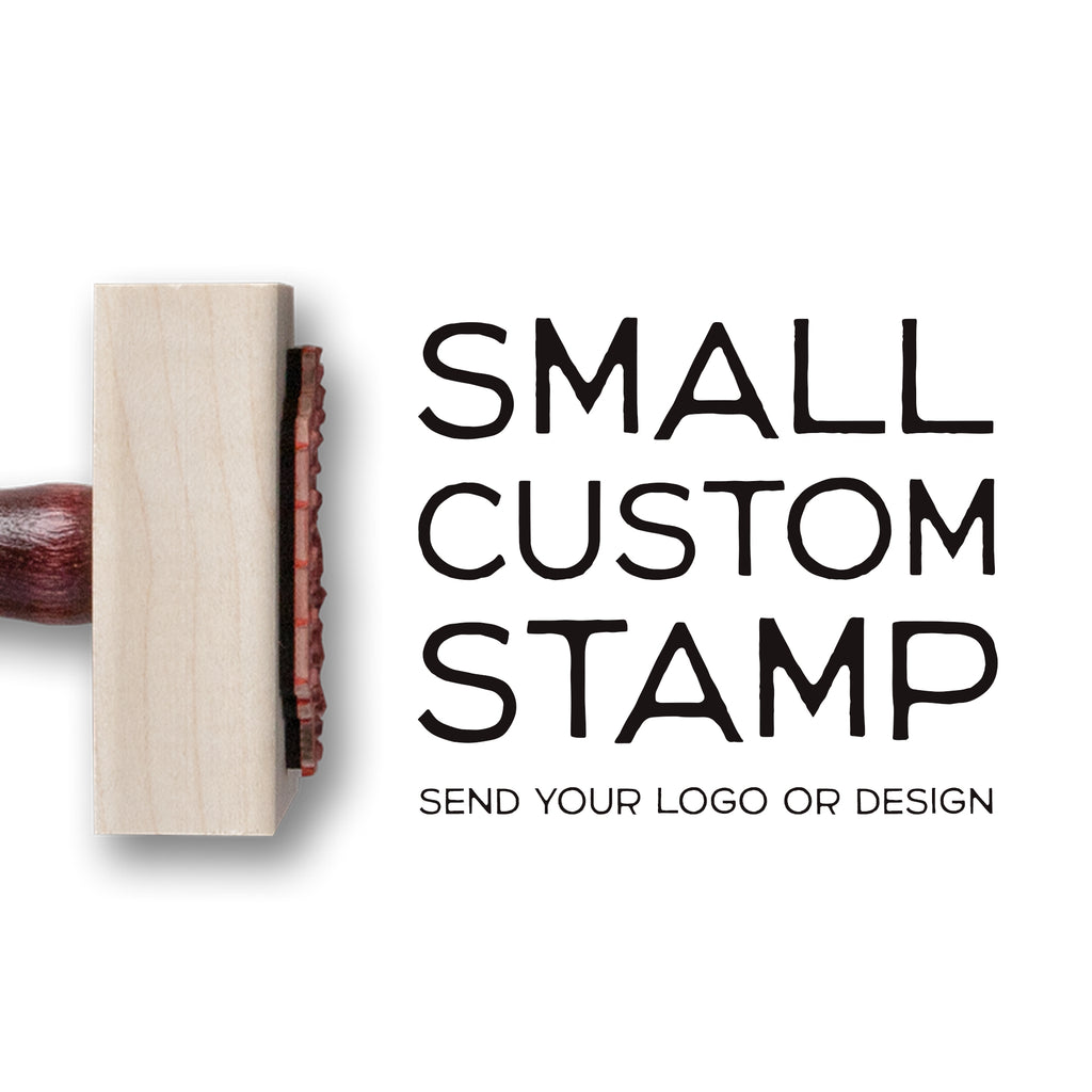 Large Custom Stamp 4 5 6 7 or 8 Custom Logo Stamp Custom Rubber