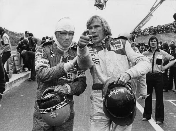 Grand Prix du Japon 1976 Niki Lauda contre James Hunt