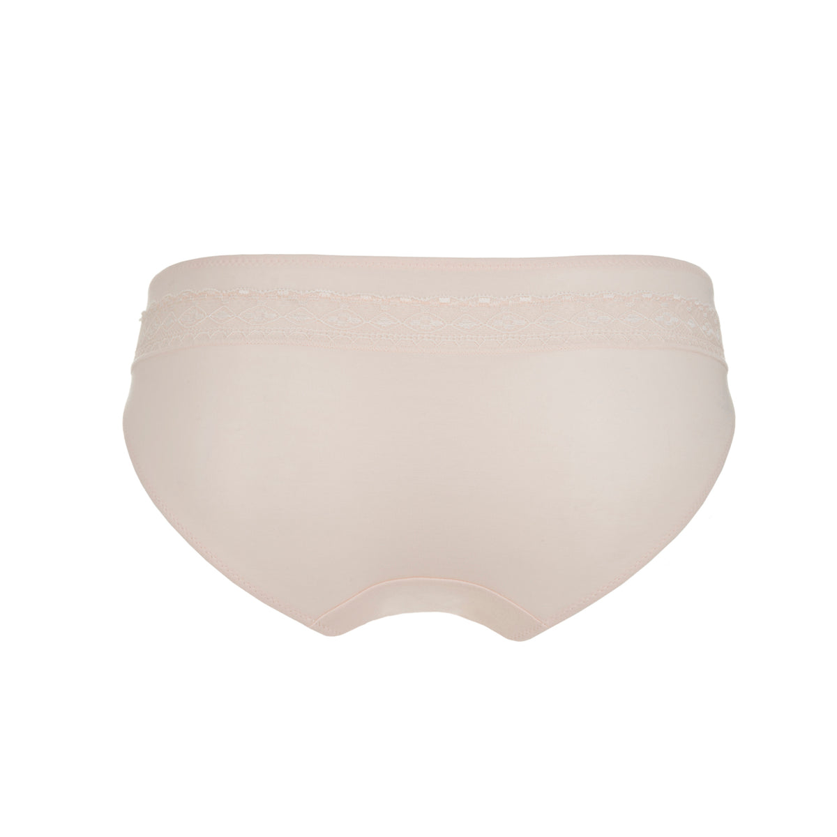 Pure Silk and Organic Cotton Lingerie- Sunbleached Brief Panty