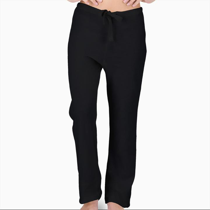 Black Pure Cotton Elastic Lounge Wear Pajama Pant Online In India Color  Black SizeShirt M Pyjama Length 38