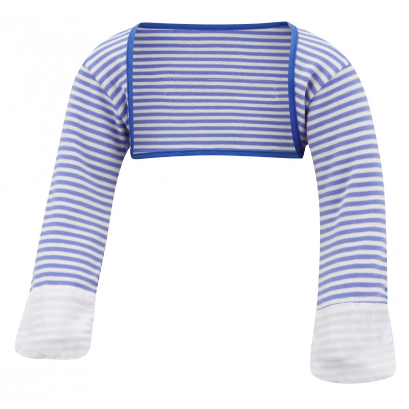 Cotton ScratchSleeves with Scratch Mittens (STRIPES) | The Eczema Company