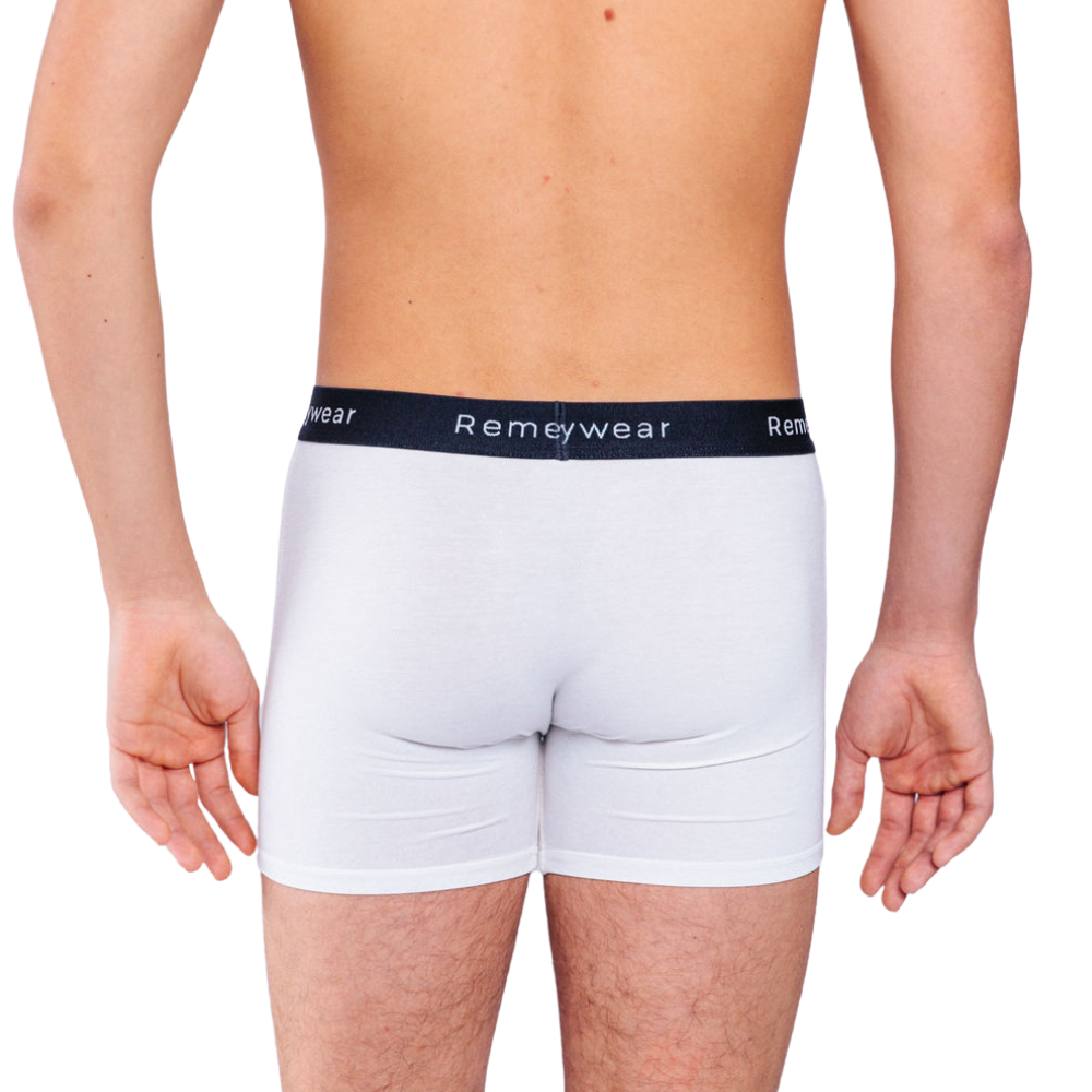 Cottonique Hypoallergenic Rib Elasticized Boxer Brief with Fly for Men with  Skin Allergies and Sensitive Skin at  Men's Clothing store