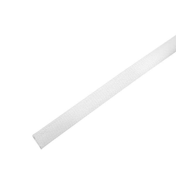 100ft 2 inch Split Hook and Loop Braided Sleeving White