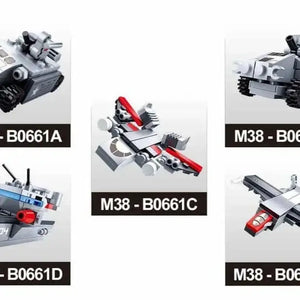 Army 10-in-1 Aircraft Carrier Building Bricks Kit - The Toy Store - Unplug & Play