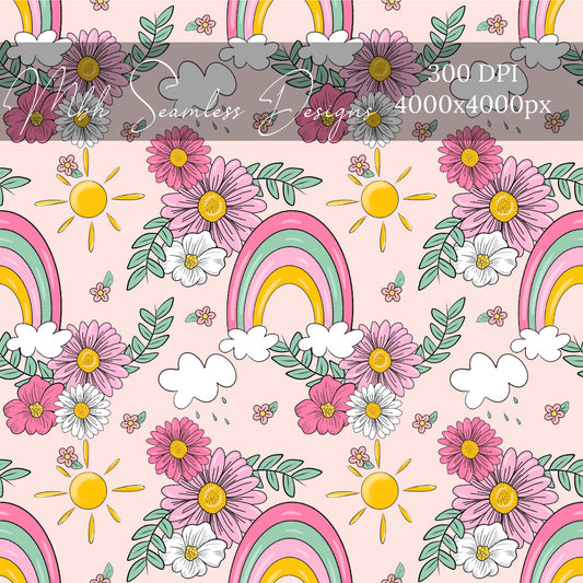 Mean Girls Starry Stickers Seamless Pattern – MBH Seamless Designs