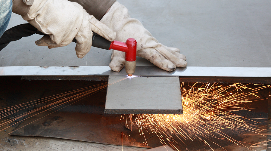 plasma cutting with edge starting